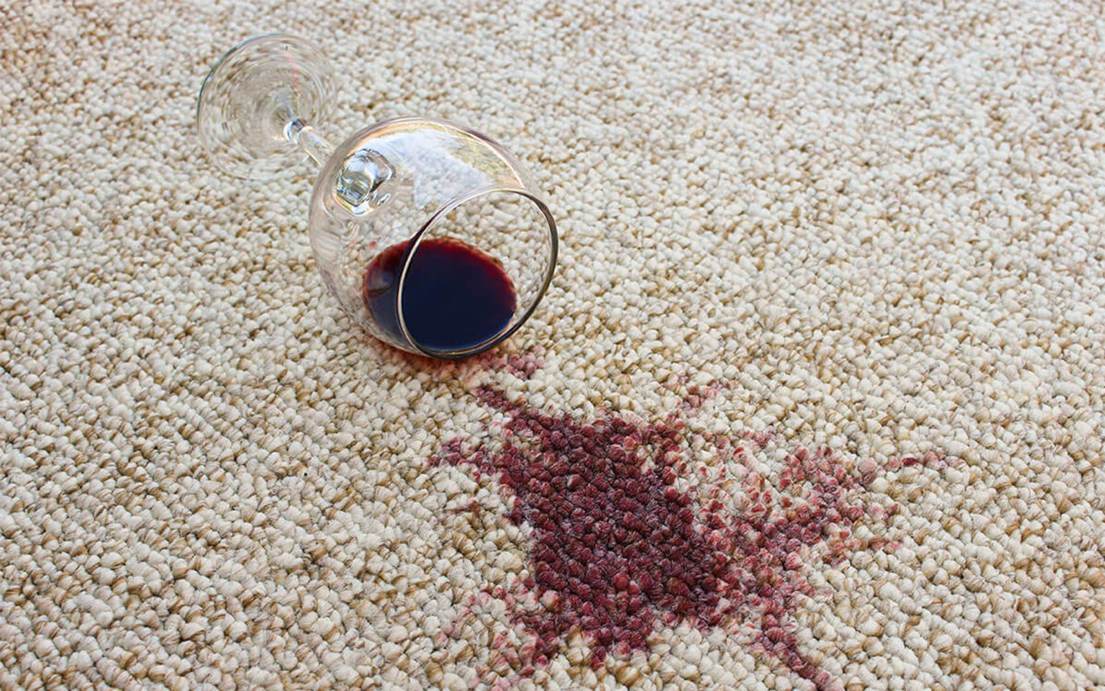 Stain-Carpet-Care Red wine spill cleaning on carpet | JCB Interiors